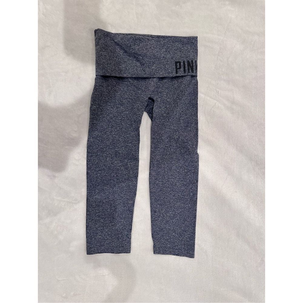 PINK blue cropped women’s leggings XS
